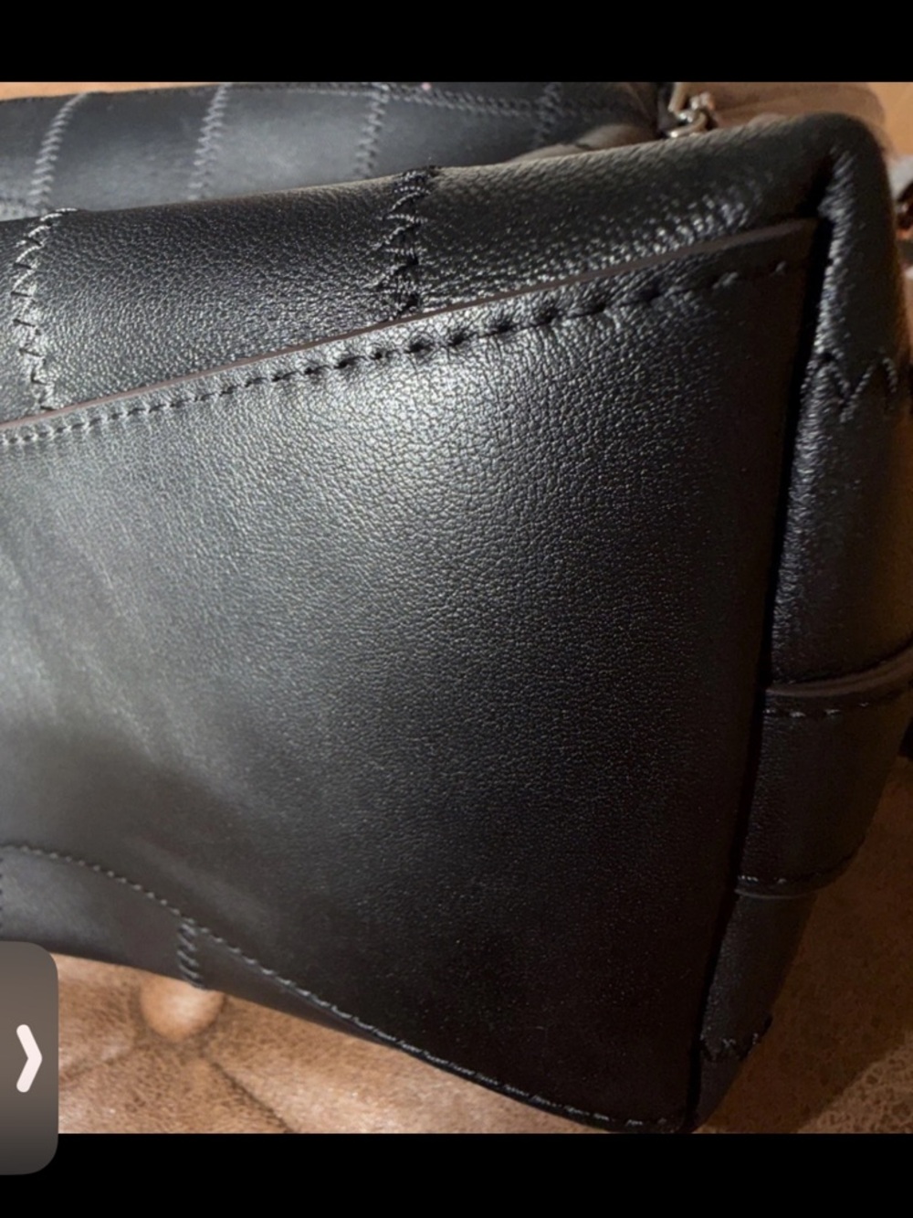 COACH Coachtopia Alter Ego Slouchy Large Tote Black + Leather Cosmetic Pouch - Picture 12 of 14
